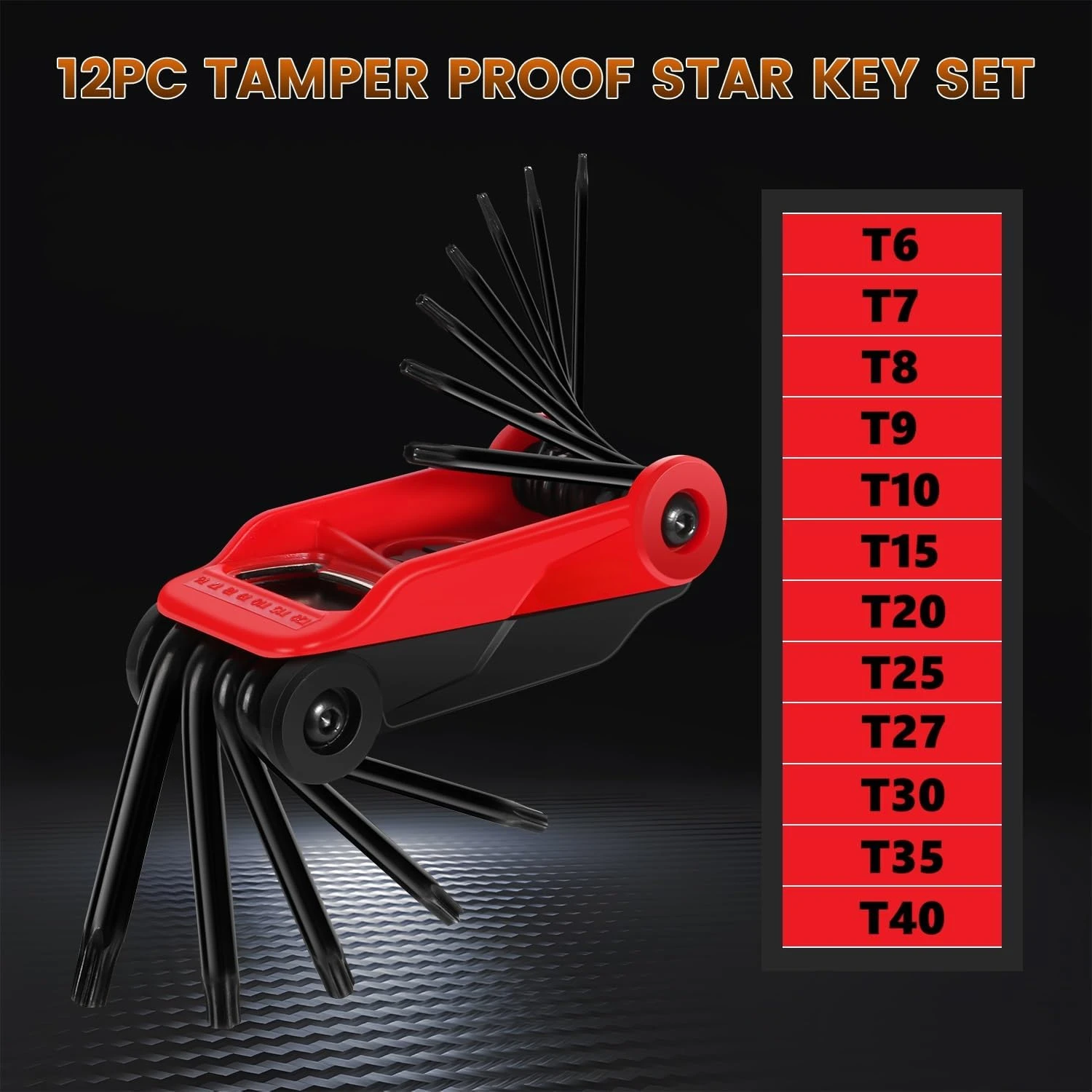 Efficient and reliable 14PCS folding metric and SAE key set for home and DIY projects, showcasing versatility and durability. Th