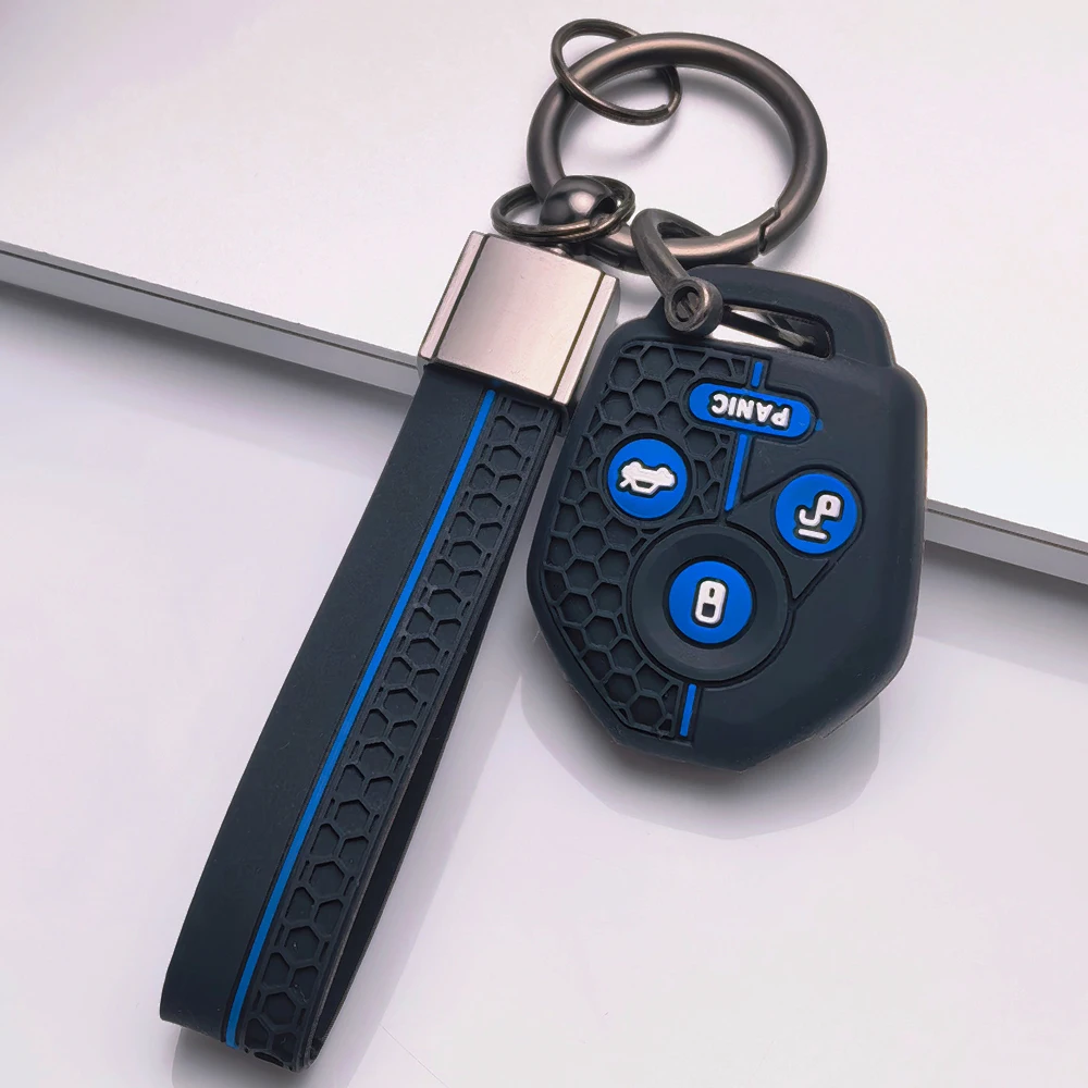 Key Shell Cover for Subaru Forester Impreza WRX STI Legacy Outback BRZ XV Head Anti-Scratch Shockproof Soft Grip Button Friendly
