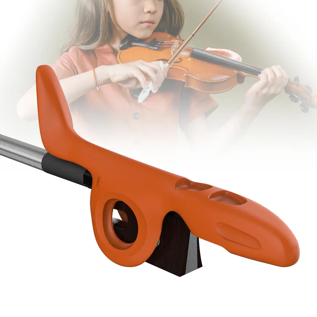 

1pc Hold ViolinBow Holder Hold Violin/Viola Bow Teaching Aid Violin Arco Grip Learn Violin Beginner Corrector Bow Straightener