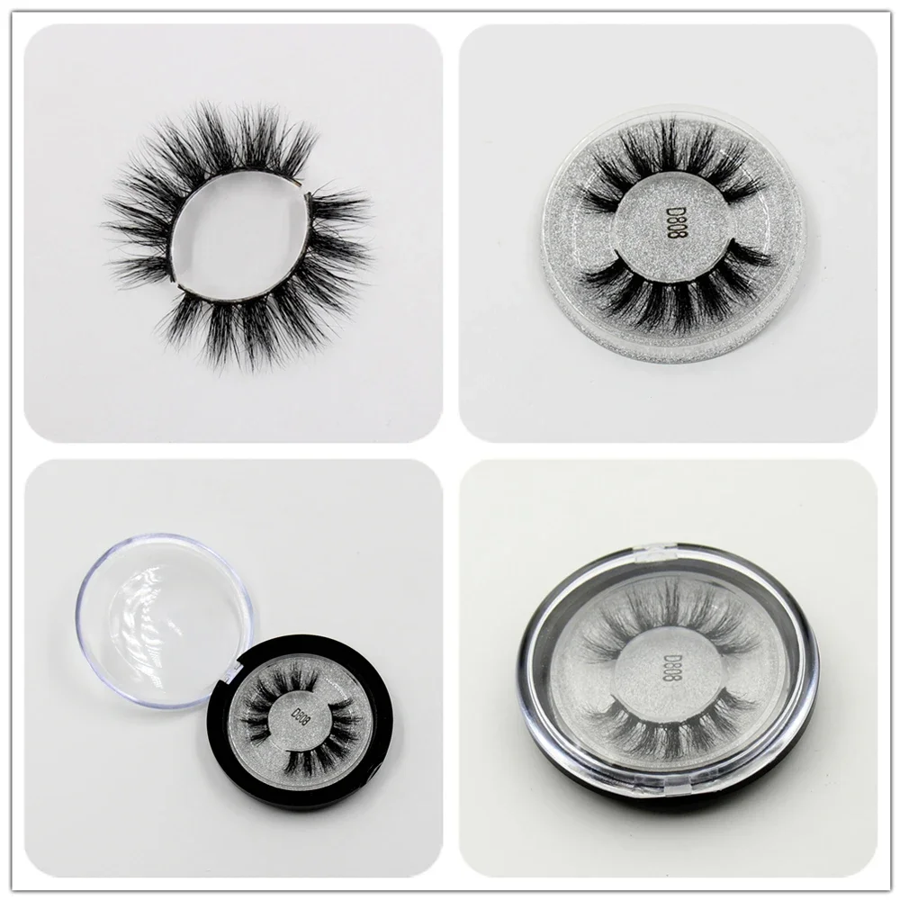 AMAOLASH Mink Eyelashes Cross หนา 3D Mink Lashes ความโหดร้ายฟรีขนตาปลอมธรรมชาติ Handmade High Volume Eyelashes 13 รูปแบบ