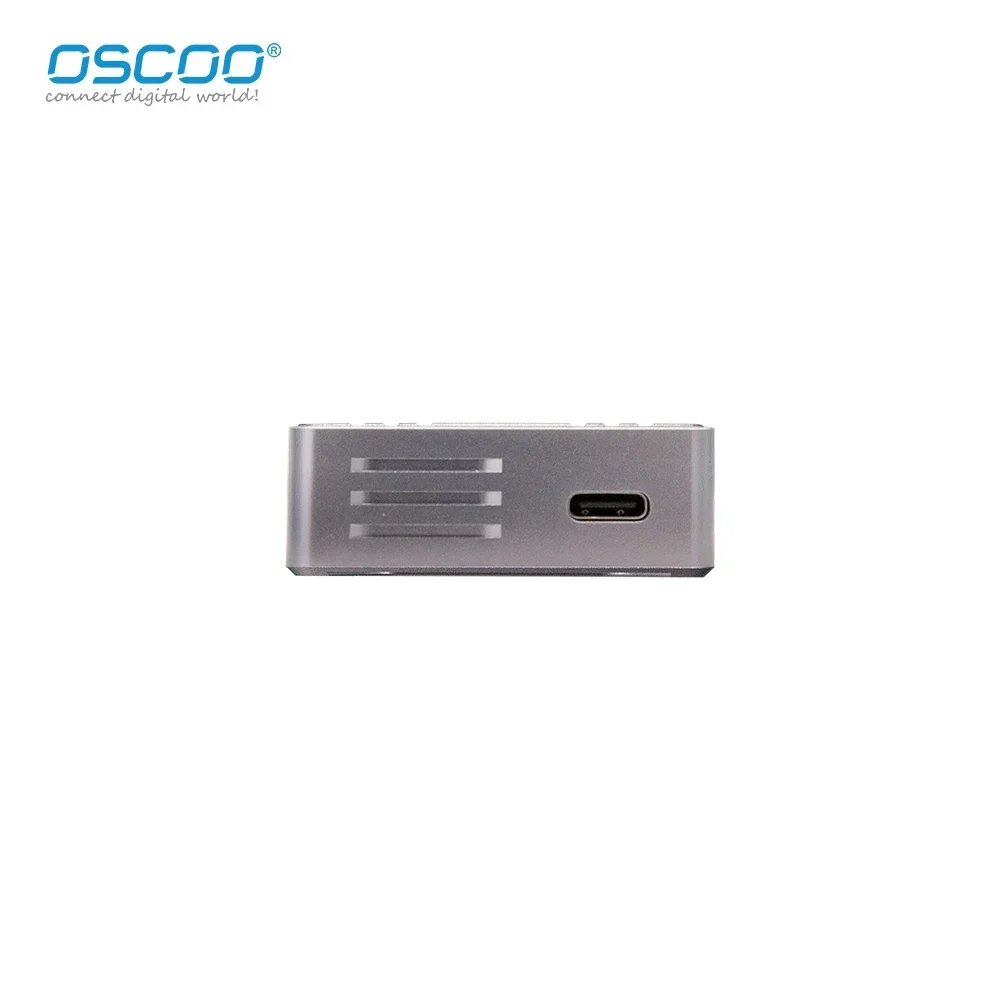 Ocsoo 40Gbps Type C แบบพกพา SSD Enclosure สนับสนุน M.2 NVMe 2242/2260/2280 SSD SSD Enclosure