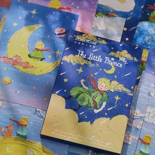 30 PCS / Set of Postcards Oil Painting Landscape Healing High Value Birthday Blessing Greeting Card Message Card Gift