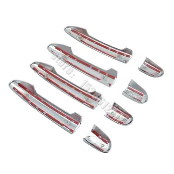 適用於馬自達2、Mazda3、Mazda6、CX-5(2012-2016)的ABS鍍鉻側門把手蓋板裝飾條 6 最佳銷售 馬自達3車門飾條 - №3