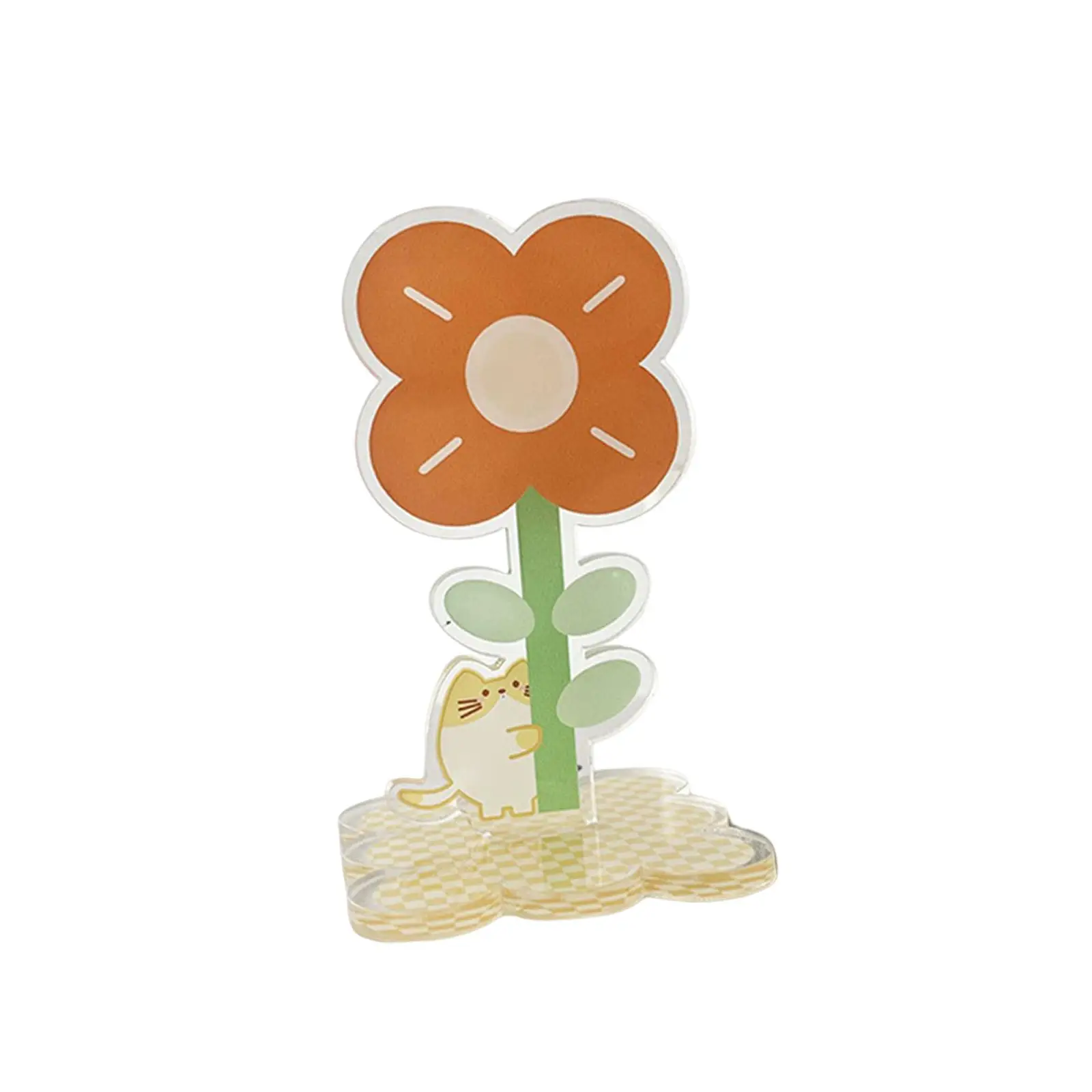 Note Clip for Desk Place Card Holder Clip Message Holder Clip Acrylic Flower