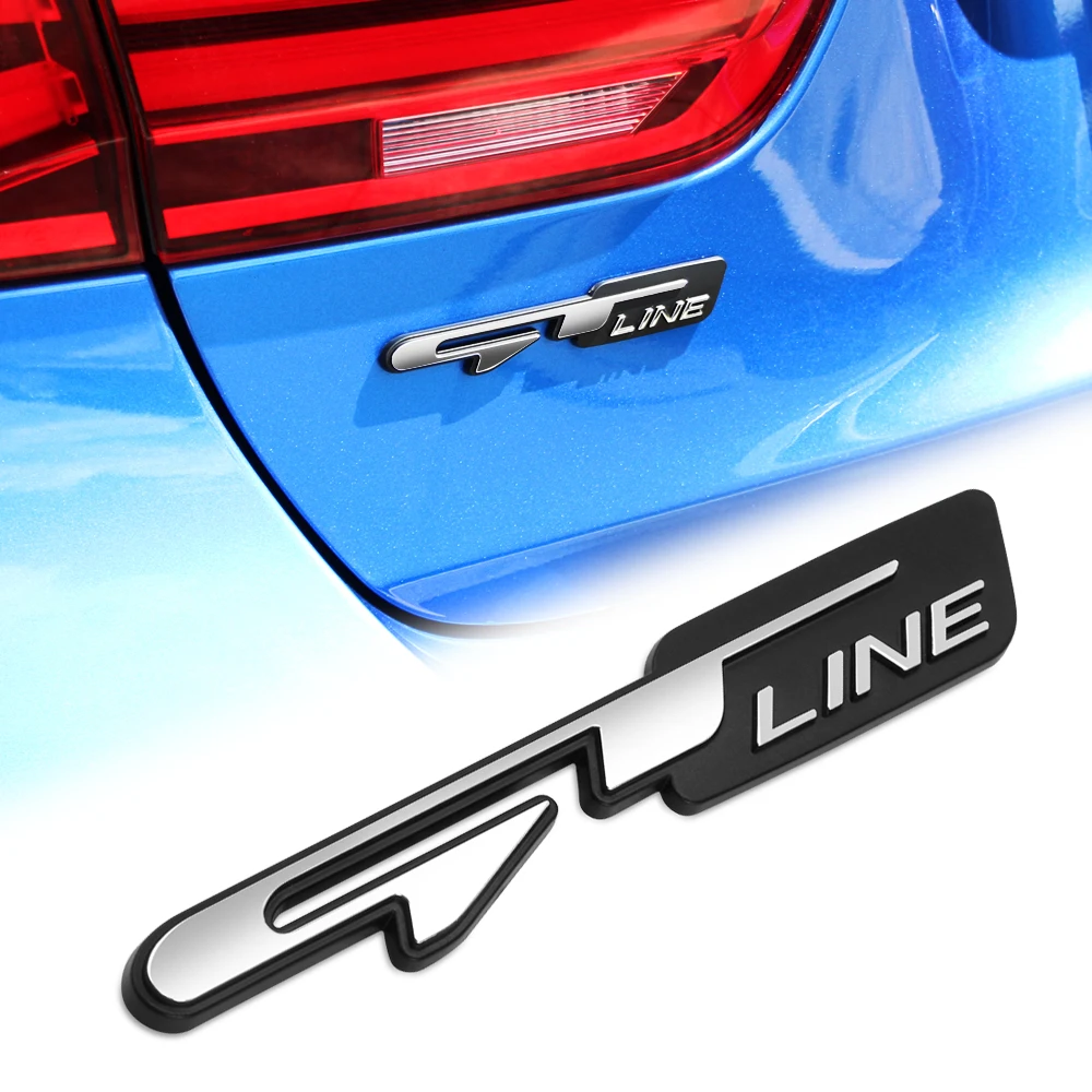 

GT LINE Car Sticker Decal Auto Car Accessories for Audi A1 A2 A3 A4 B6 B8 A6 C6 80 B5 B7 A5 Q5 Q7 A7 Q8