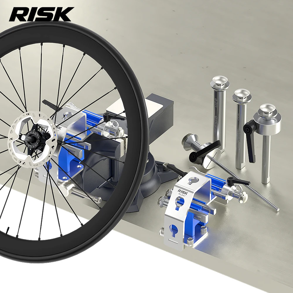 RISK Стойка для колес, инструмент для ремонта втулок, рабочий стол для обслуживания кассет, инструмент для ремонта и обслуживания горных и шоссейных велосипедов.