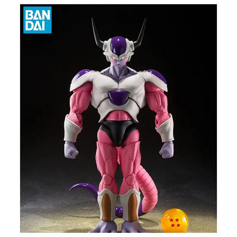 Original Bandai S.H.Figuarts Frieza Second Form Dragon Ball In Stock Anime Action Collection Figures Model Toys