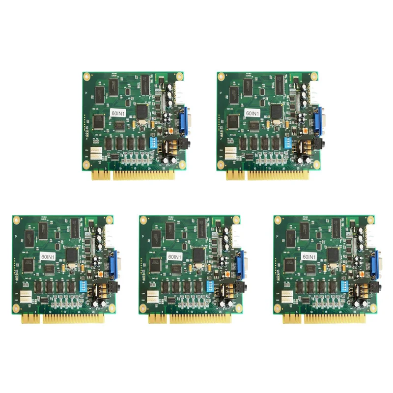 【Горячая распродажа】5X 60 в 1, аркадная классическая игровая доска Jamma для коктейльной аркадной машины, правая аркадная машина Donkey Kong Pacman