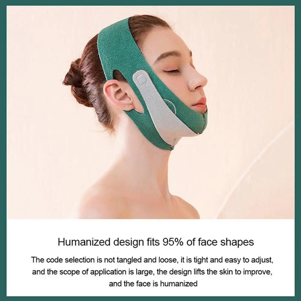 Face Chin Cheek Lift Up Slimming Slim Mask Ultra-thin Reduce Band Double Belt Chin Facial Strap Women Skin Massager Care Sk U7Q2