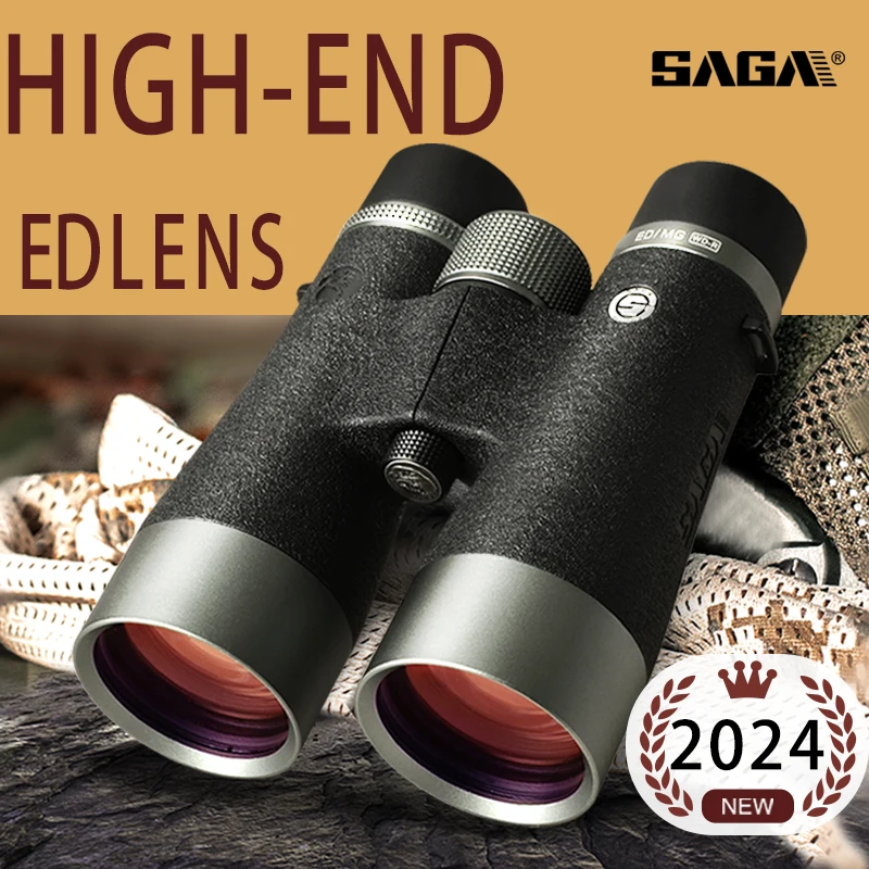 

SAGA Dual ED Lens Binocular 10x50 12x50 10 High Quality Professional Binoculars for Travel Camping Hunting Bird Watching Outdoor