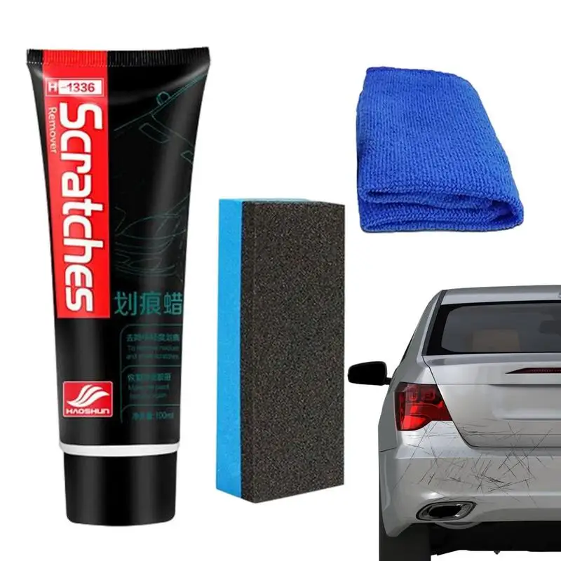 

Car Scratch Wax Instantly Erase Car Scratches Car Scratch Remover For Deep Scratches Scuffs Water Spots Car Buffer