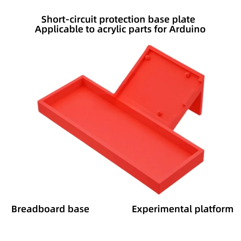 

Acrylic Anti Short Circuit Protection Base for Arduino | Breadboard Base · Experimental Platform