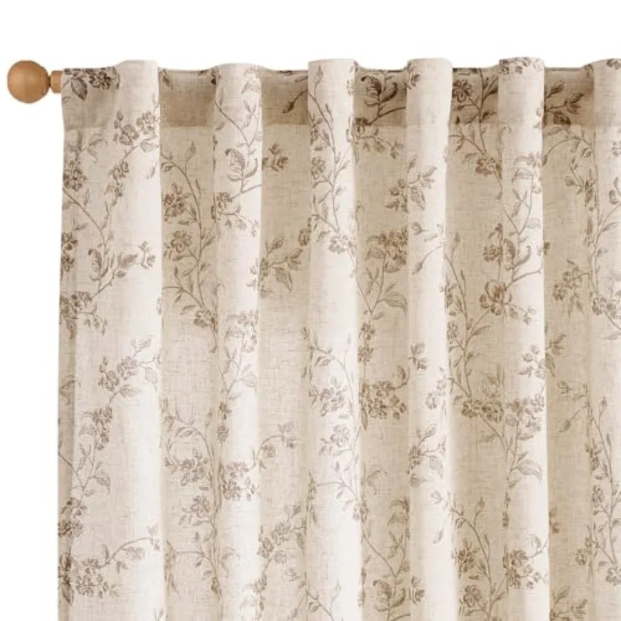 

Декоративные панели UPE N Curins 84H Fhoe Curin Bk B Dres для гостиной и спальни, осенние украшения для дома, 2 панели
