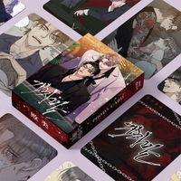 55 Pcs/Set Korean Manhwa Laser Lomo Card Nanmu Pilgyeon Figure 3 Inches Photo Card Cosplay Gift