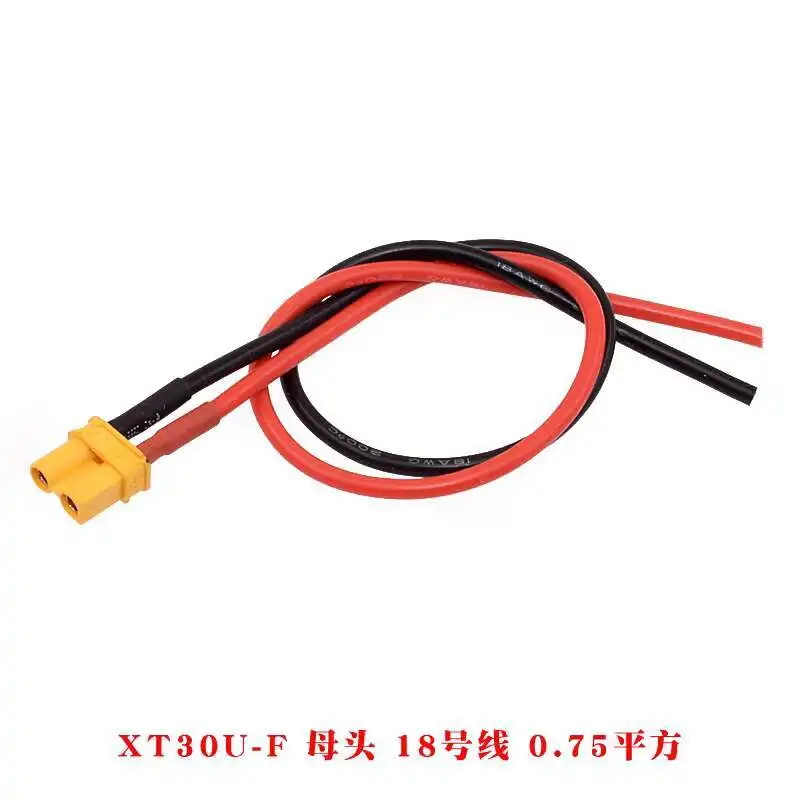 1 Stück XT60H-F Verbindungsleitung Mr30u Stecker und Buchse Modellflugzeug Xt90 Stecker Xt30 Elektrisch Einstellbarer Lithium-Akku – Detail 7