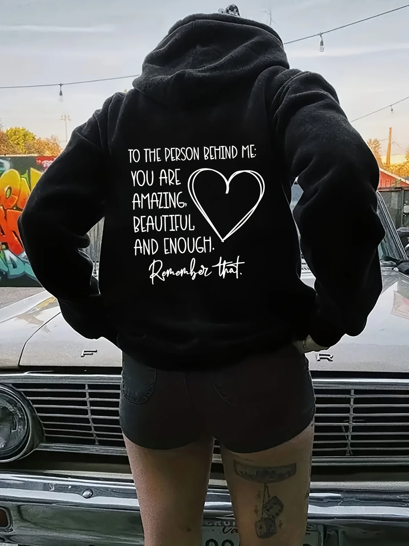 هوديس دافئ، جيب الكنغر، ملابس رياضية كاجوال للخريف والشتاء، ملابس نسائية كبيرة الحجم #1