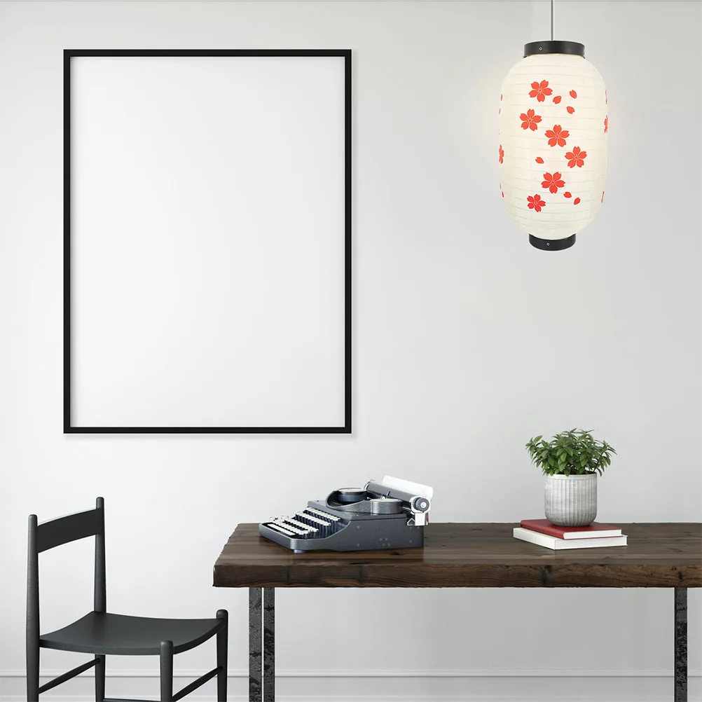 

2pcs Cherry Blossom Lantern Decorations Wedding Sushi Party Favors Japanese Theme Hanging Lanterns Pendant Indoor Outdoor Decor