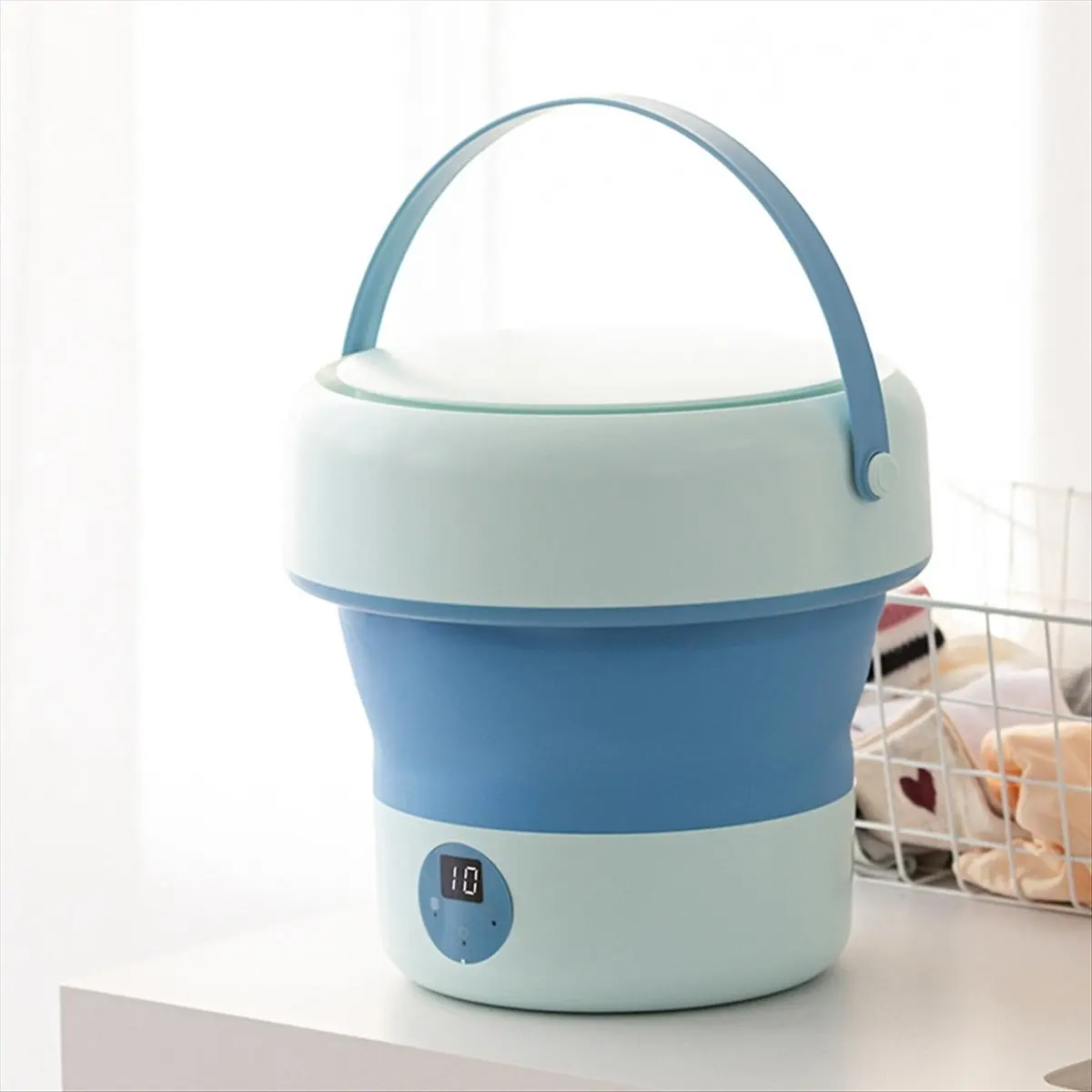 

(A61K) Складная мини-посудомоечная машина с вилкой EU PLUG, бытовая, турбо-модель, для мытья фруктов и овощей, белая