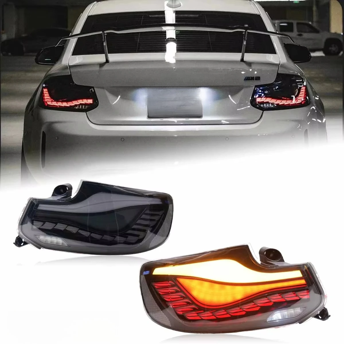 

XDS Best selling Car Tail Lamp Tail Light Modified LED Taillight Turn Signal Lamp Brake Light for 2 Series F22 2014-2021