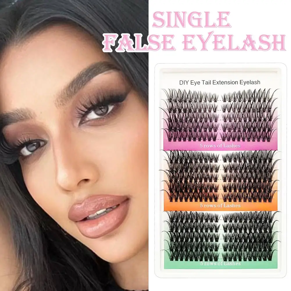 

DIY False Eyelash 30D40D50D Mixed Individual Lash Clusters 9-16mm Or Mixed Single Choose With Lash (you Applicators) Can La S8O8