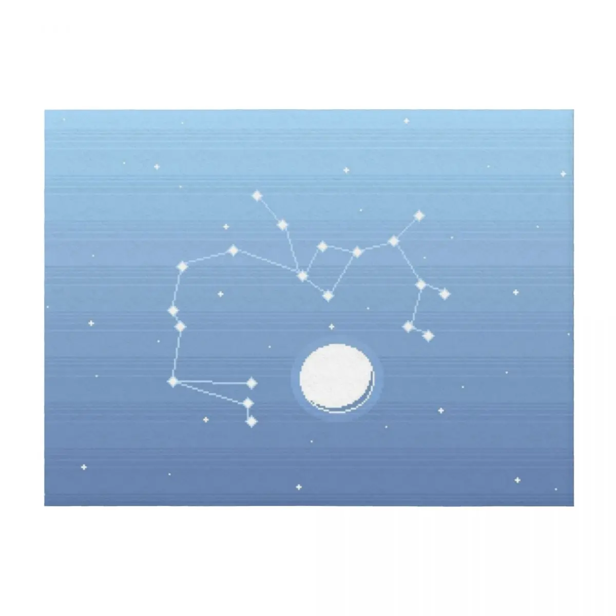 

Sagittarius Constellation Throw Blanket Single Sofas Thin Soft Blankets