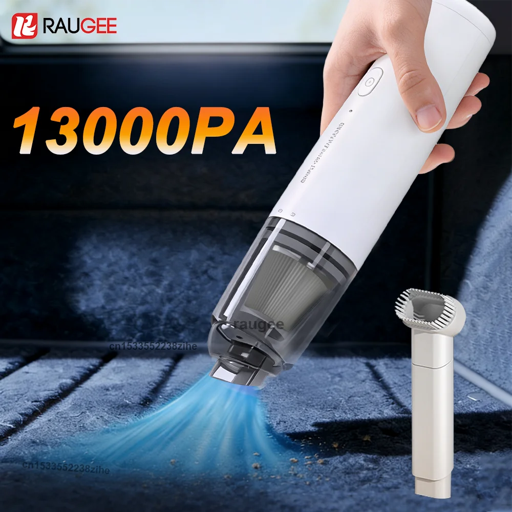 

Автомобильный пылесос, беспроводная портативная машина для уборки, мини-ручной пылесос с сильным всасыванием, зарядка через USB для автомобиля и дома