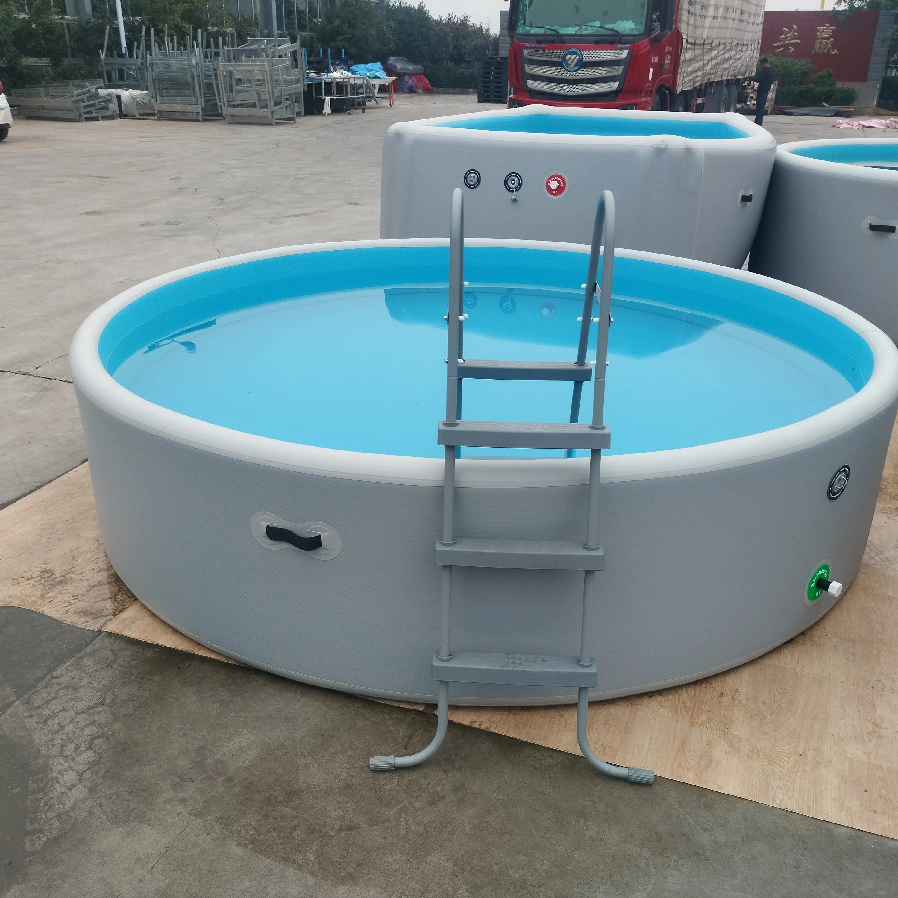 

Летний новый уличный надувной бассейн большого размера, высококачественный, с возможностью индивидуального размера, логотипа или цвета