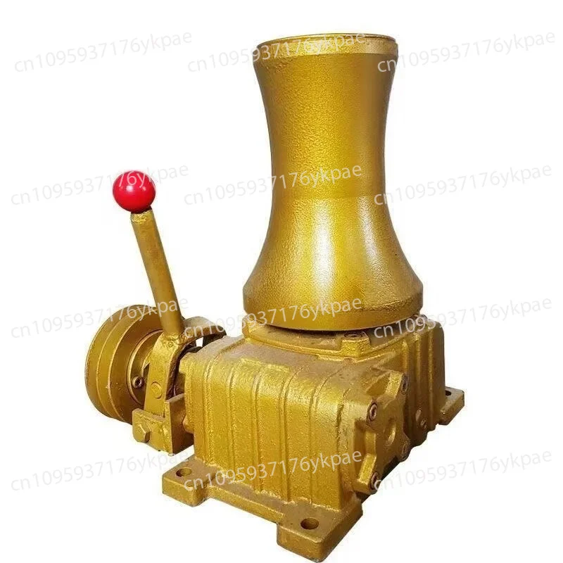Marine Hydraulic Vertical Hoist Small Diesel Engine with Clutch Gear Reducer Rope Hoist Network Hoist