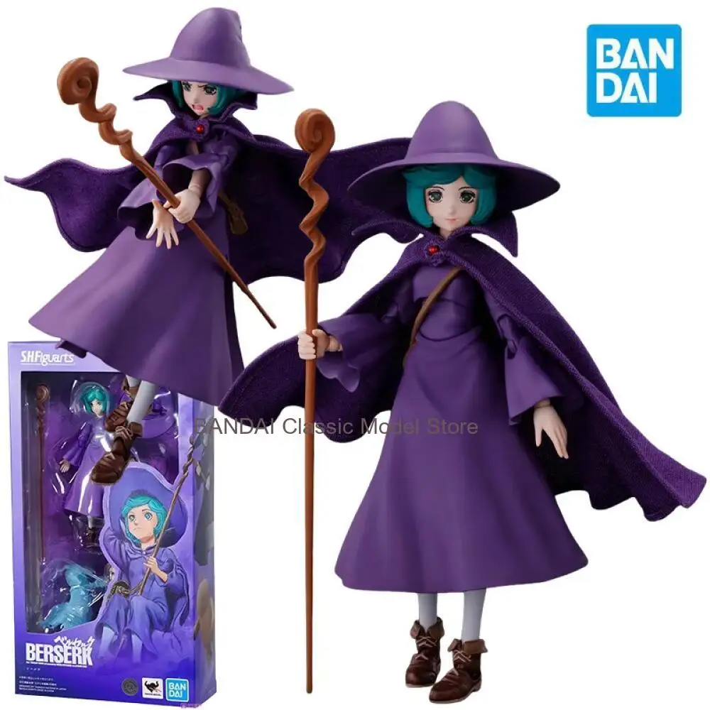 

BANDAI SHF Berserk Schierke Action Figures BERSERK Anime Plastic Model KIt Toys for Boys Original Box Collection Gifts for Boys