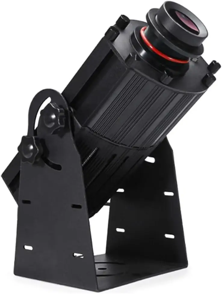 Custom Outdoor Waterproof LED Gobo Projector Rotating Image Remote Control 200W IP65 Aluminum 50-65m Advertising Lights