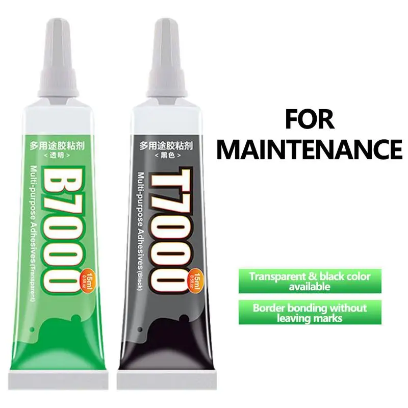 New Mobile Repair Glue B7000 Universal DIY Glue Portable Electronics Adhesive Glue Clear Contact Phone Repair Glass Adhesive