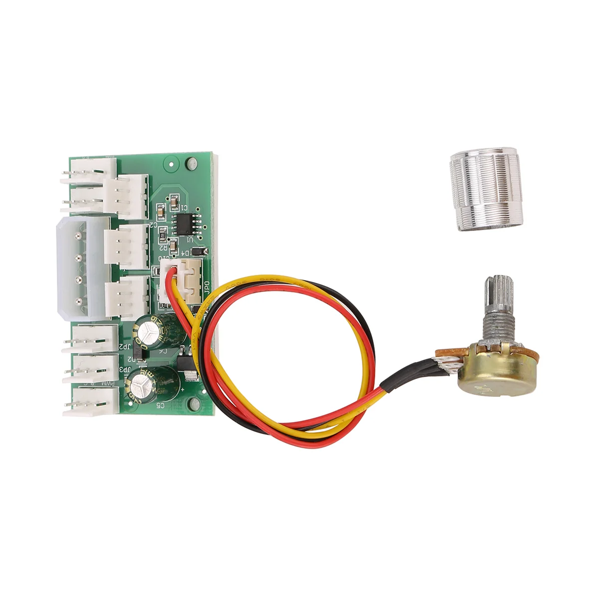 N09R DC 12V 8 Miner Fan Speed PWM Controller 8-Channel Hub High-Power Violent Fan Controller Speed Governor 4P Power Supply