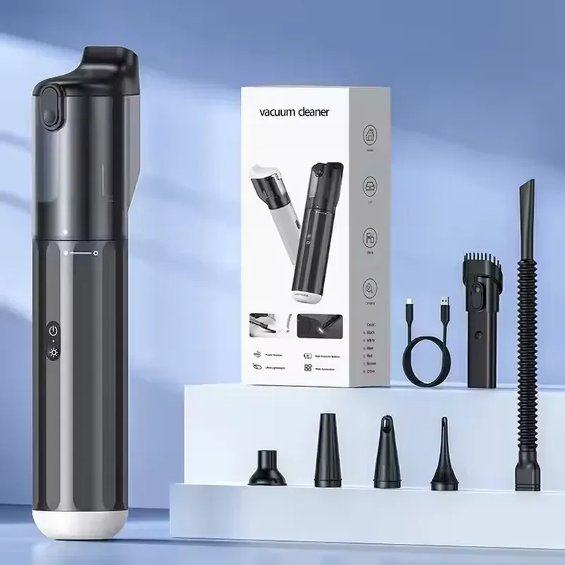 Direct Sales Portable Handheld Vacuum Cleaner Multi-Functional Wireless New Design for Car Dust Collection Cross-Border
