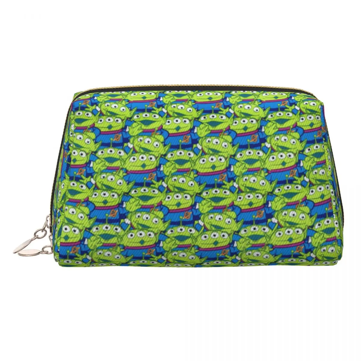 

Custom Toy Story Aliens Cosmetic Bag Women Kawaii Large Capacity Makeup Case Beauty Storage Toiletry Bags