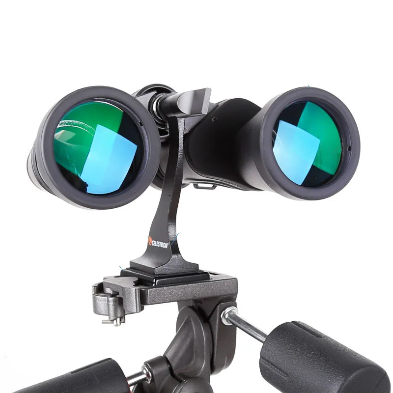 Celestron-portátil binocular tripé adaptador, conversor Universal, Mount Bracket, totalmente metal para telhado e binóculos