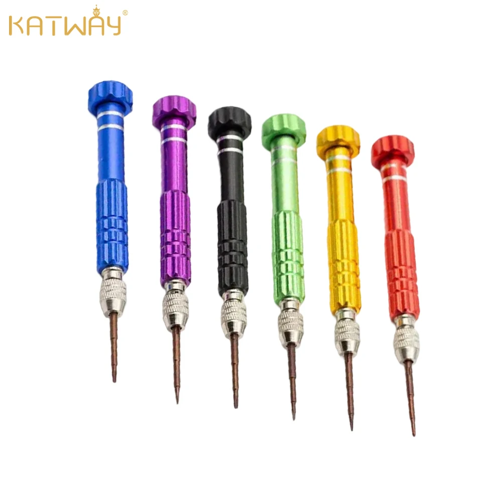 

KATWAY 5-in-1 Multifunctional Small Screwdriver Kit 1pc Repair Eyeglass Electronics Cellphone Jewelry and More HH-AA529