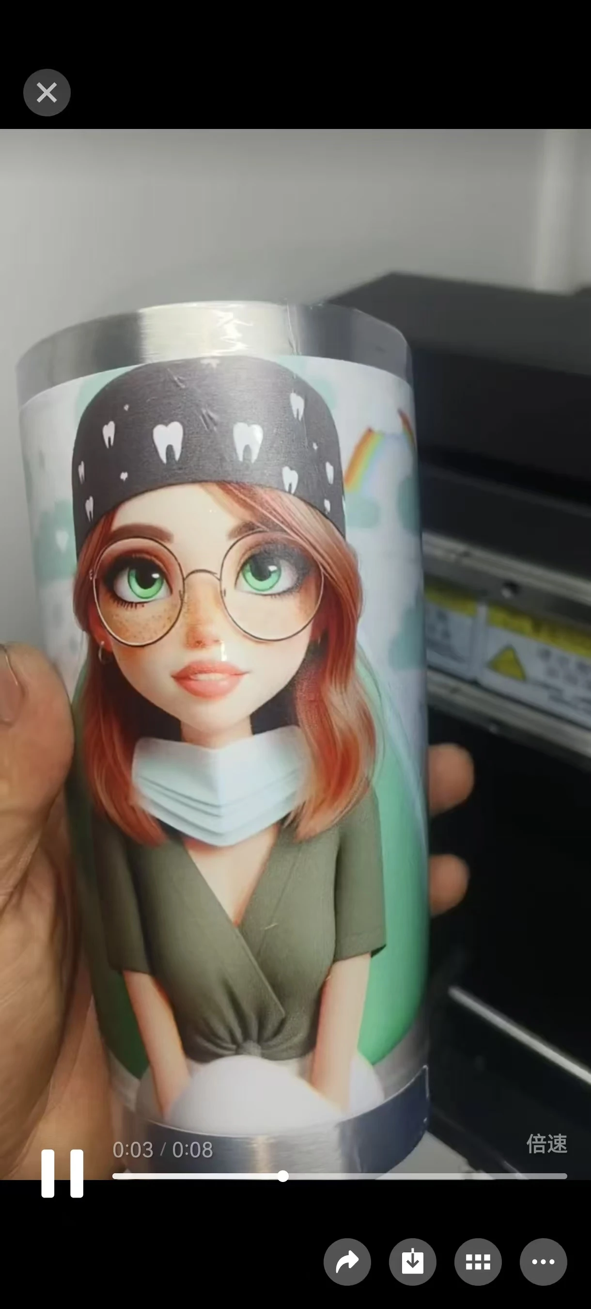 اسم مخصص وشعار كوب سيارة بمقبض محمول 304 كوب معزول من الفولاذ المقاوم للصدأ 20 أونصة كوب بقشة للسيارة