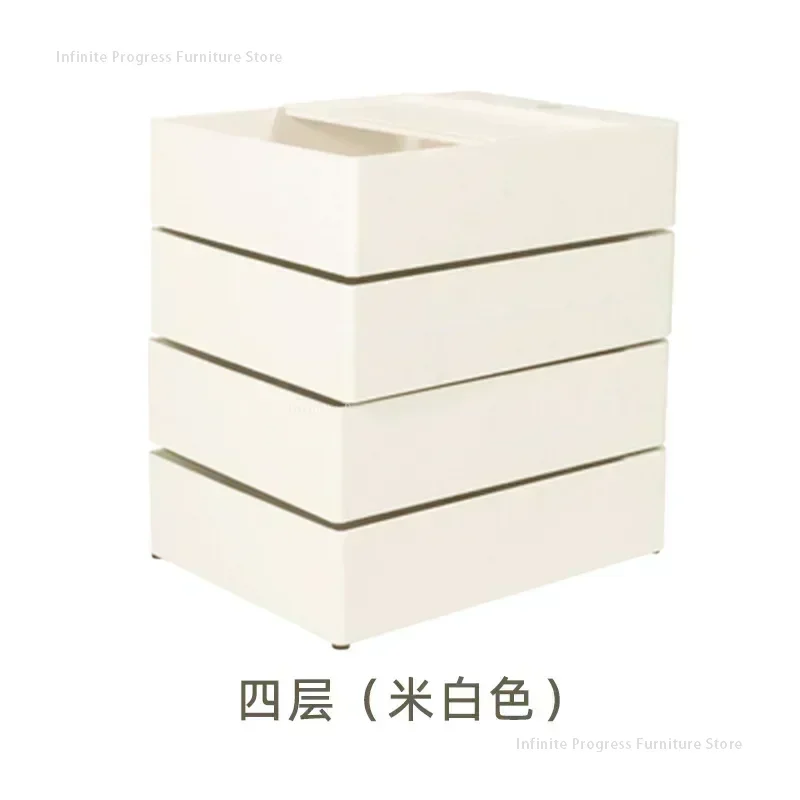 الشمال 360 الدورية غرفة نوم المنقولة منضدة بسيطة Ins نمط مكتب خزانة تخزين مستحضرات التجميل خزانة جانبية أثاث المنزل #6