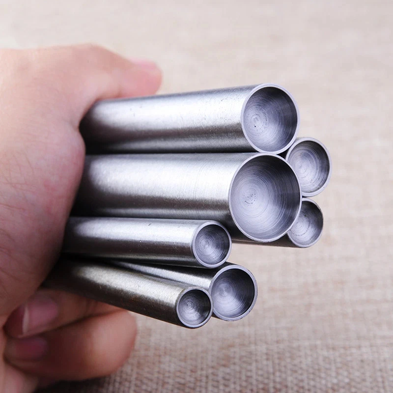 1Pcs Mushroom Domed Rivet Setting Steel Spike Studs Punch Setter Hand Punching Tool 3~22mm for LeatherCraft Garment Shoe Hat DIY