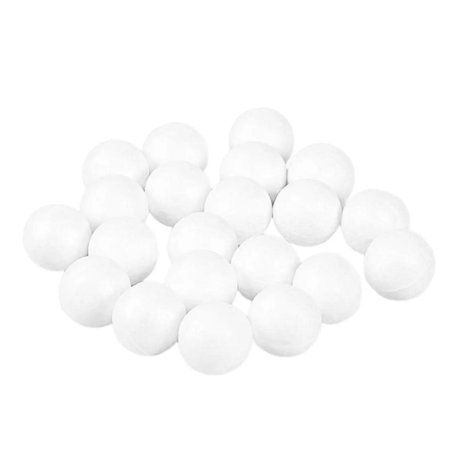 White Foam Ball Arts Decoration Polystyrene Foam Balls Smooth Handmade DIY Ball