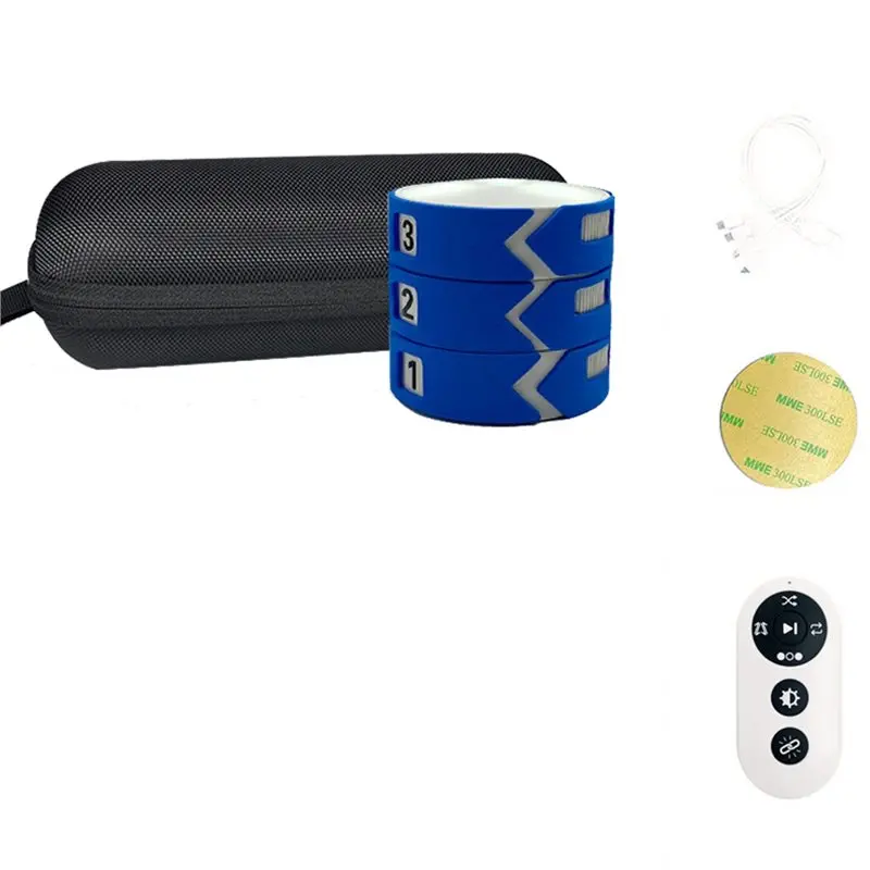 

【BIG SALE】Reaction Training Lights 3 Pieces Portable Test Agility Response Equipment For Basketball Soccer Training Supplies