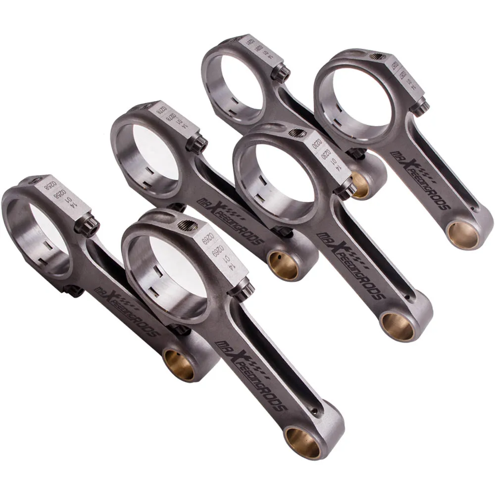 MaXpeedingrods Connecting Rods Set ARP 2000 Bolts 127mm For Porsche 3.3 Turbo 3.2 Carrera 911