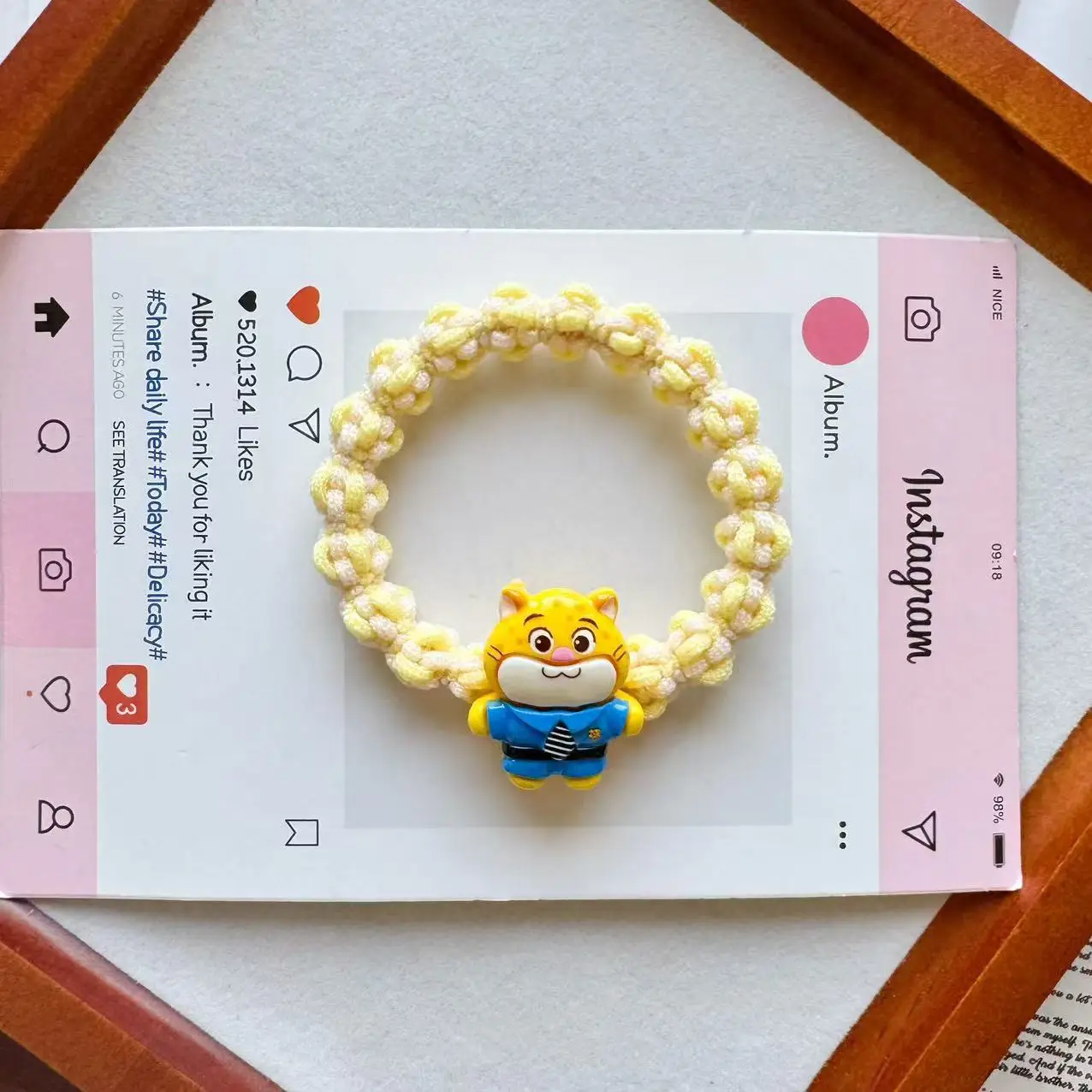 كارتون لرباط شعر Zootopia Judy Nick Tie حبل عالي المرونة على شكل ذيل حصان متعدد الاستخدامات