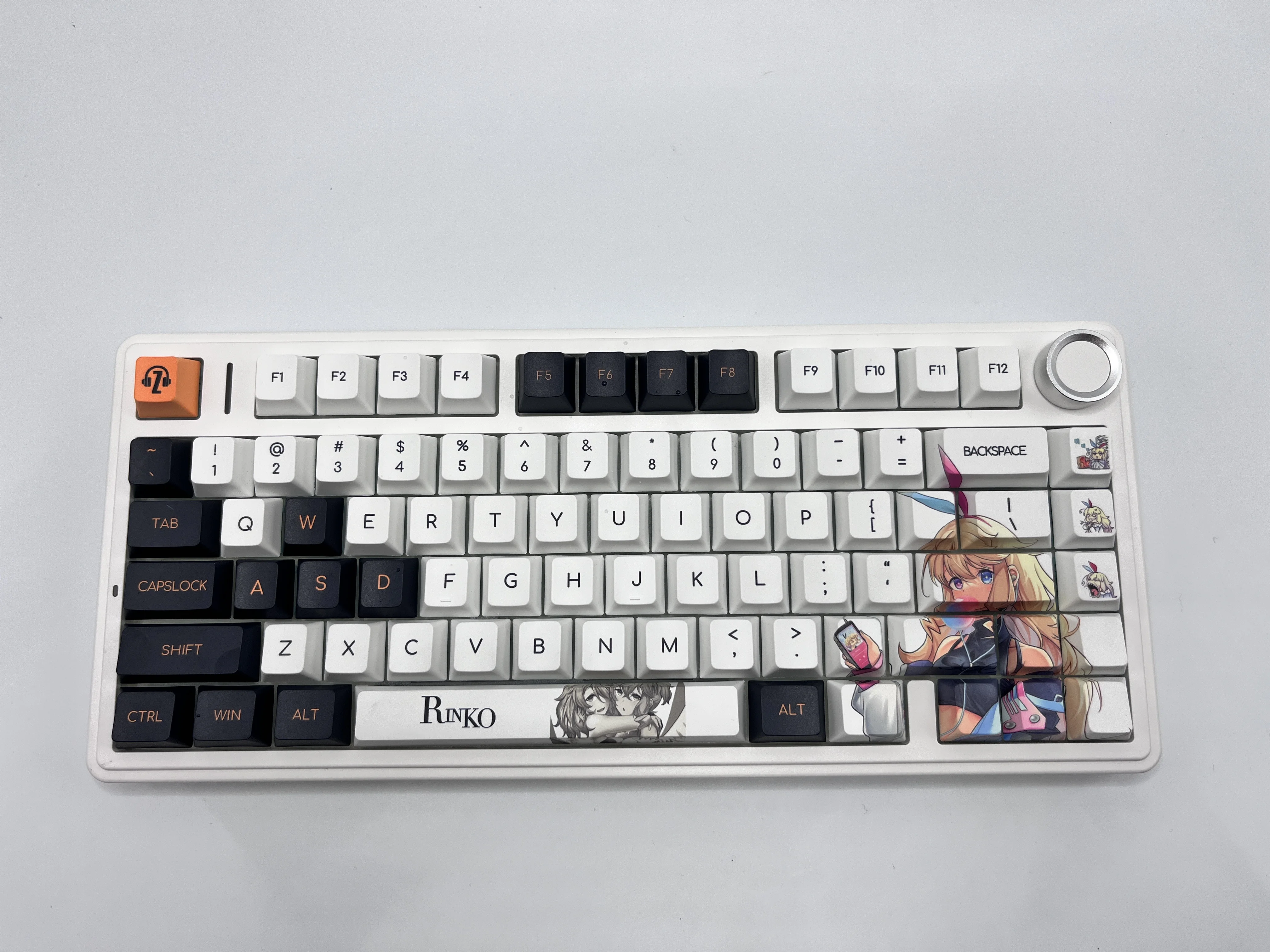 RINKO TOUCH replica keycap five sided thermal sublimation process PBT material  Cherry height Adapted to 60/64/68/75key keyboard