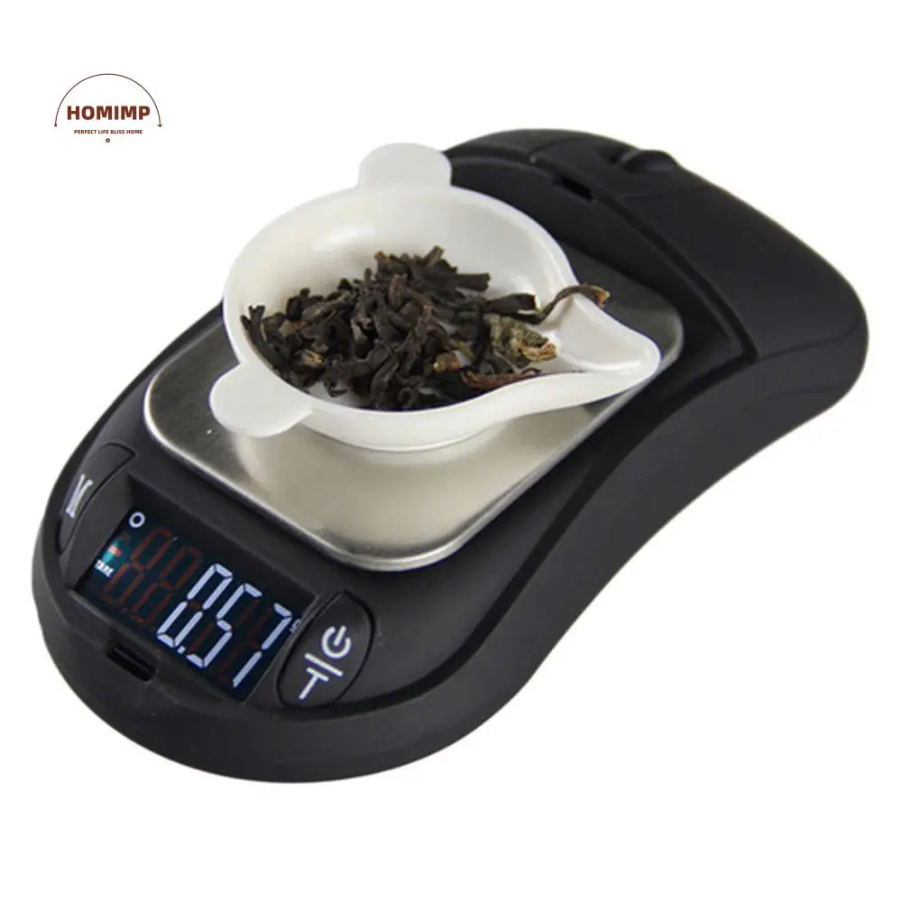

Digital Scales 200g 0.01g Mouse Shape Herb Medicine Weight Precision Weight Scale Jewelry Scale Electronic Scales LCD Display