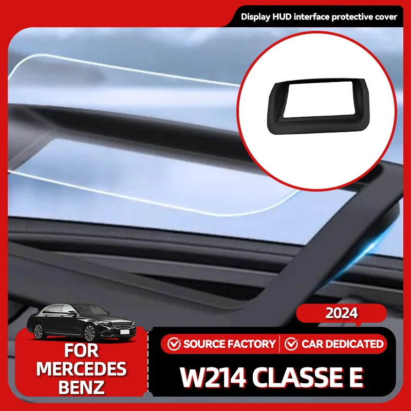 

Внутренние молдинги с левым рулем/для Mercedes-Benz W214 E-Class, защитный чехол для проекционного дисплея, пылезащитный чехол для HUD, поставки деталей салона автомобиля