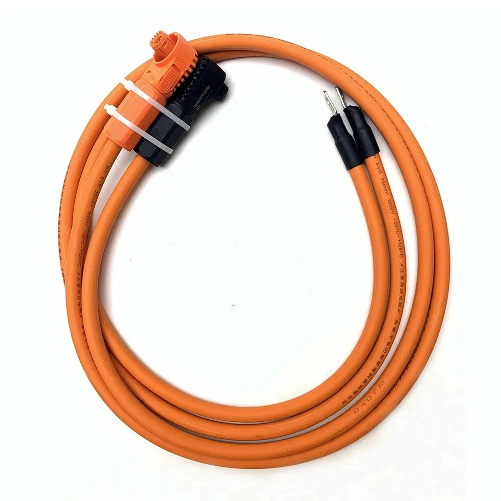Seplos SUTEN PUSUNG Power Cable 2 Parallel Cable Battery To Battery Terminal Plug Copper Core Elbow Power Connector