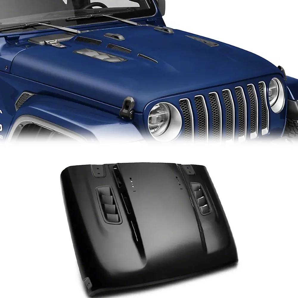Gobison 2018-2021 Thanos Hood Bonnet Car Offroad 4x4 Auto Accessories Car Hood for jeep wrangler JL JT