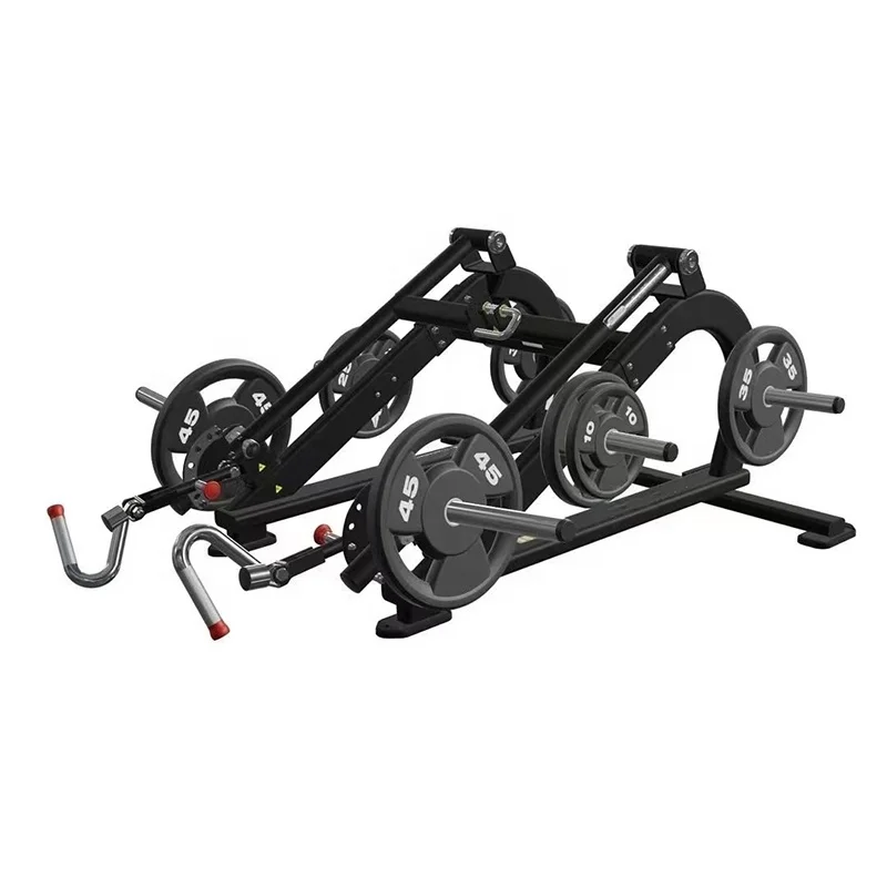 

Shizhuo High End Strength Training Commercial Gym Equipment Plate Loaded Back Row Standing Deadlift Shrug Machine