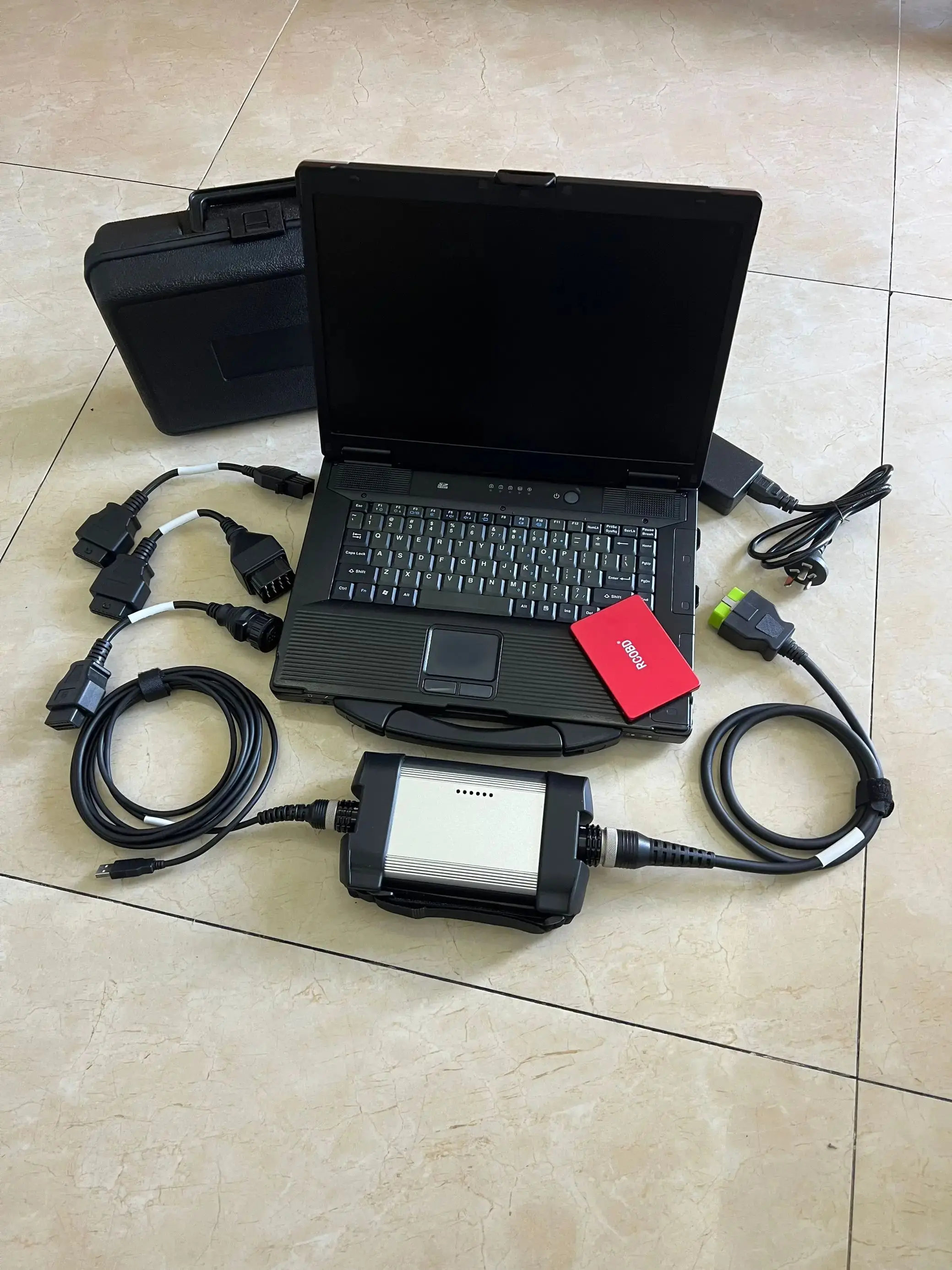 

Сверхмощный совместимый инженерный тест Vocom для VOLVO 88890300, программное обеспечение для сканера с ноутбуком CF53, инструмент для тестирования программирования ЭБУ